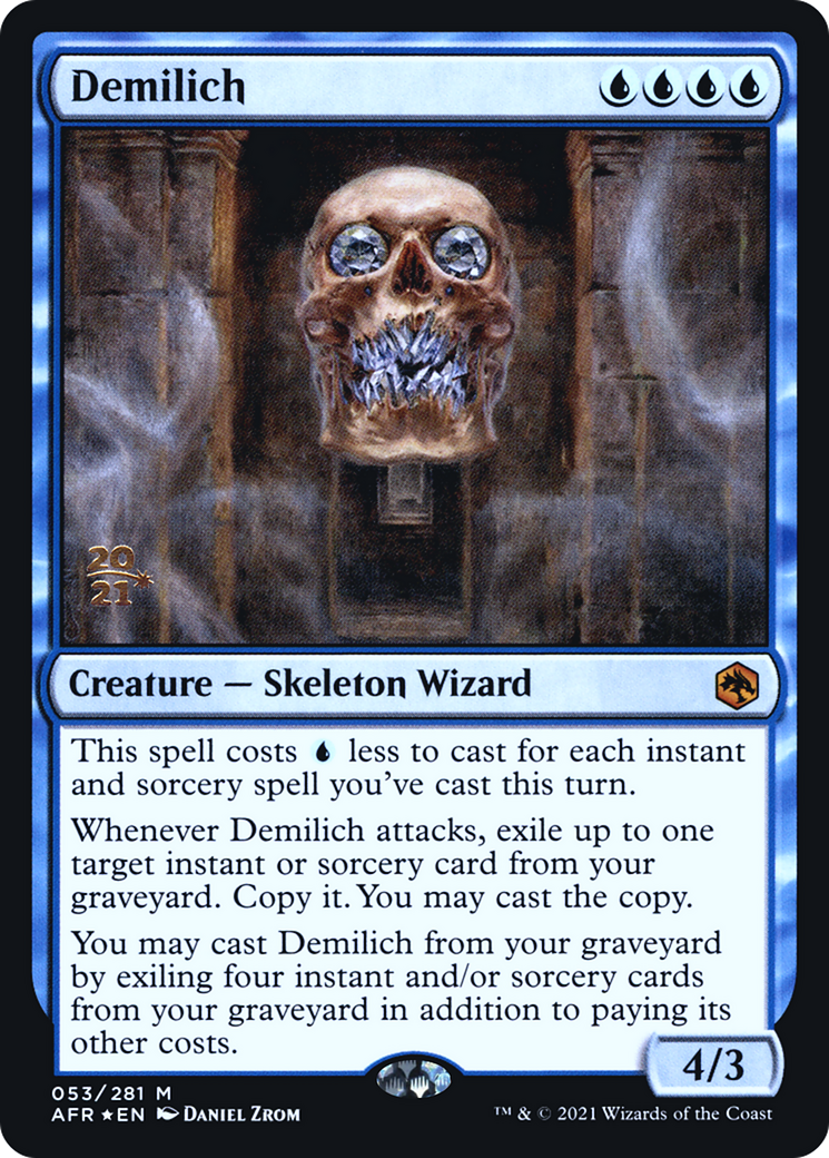 Demilich [Dungeons & Dragons: Adventures in the Forgotten Realms Prerelease Promos] | Grognard Games