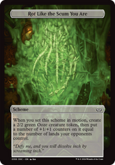 Rot Like the Scum You Are (Full Art) [Duskmourn: Archenemy] | Grognard Games