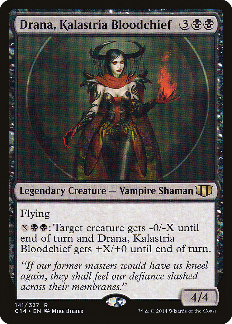 Drana, Kalastria Bloodchief [Commander 2014] | Grognard Games