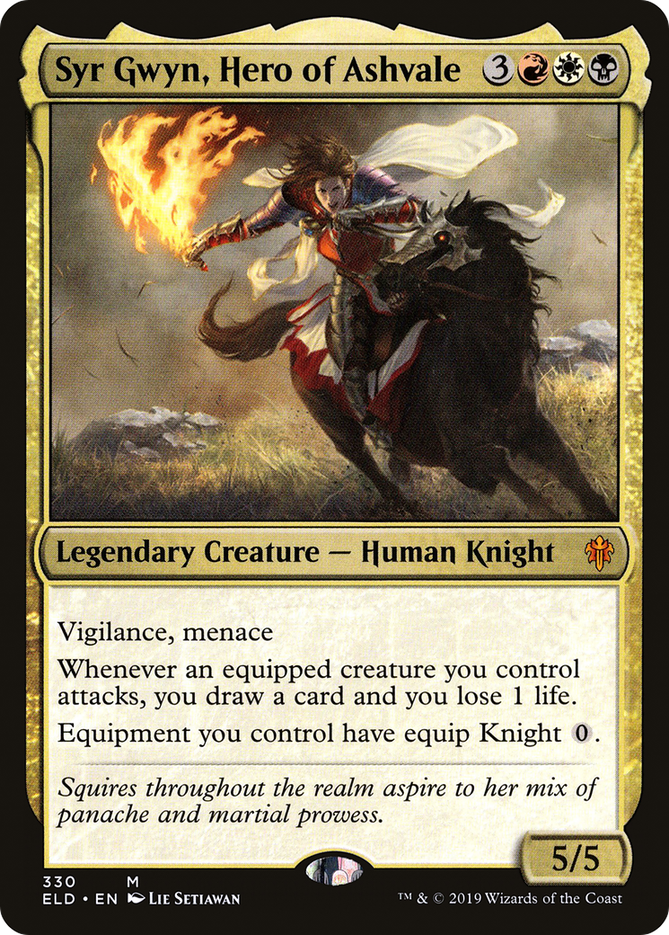 Syr Gwyn, Hero of Ashvale [Throne of Eldraine] | Grognard Games