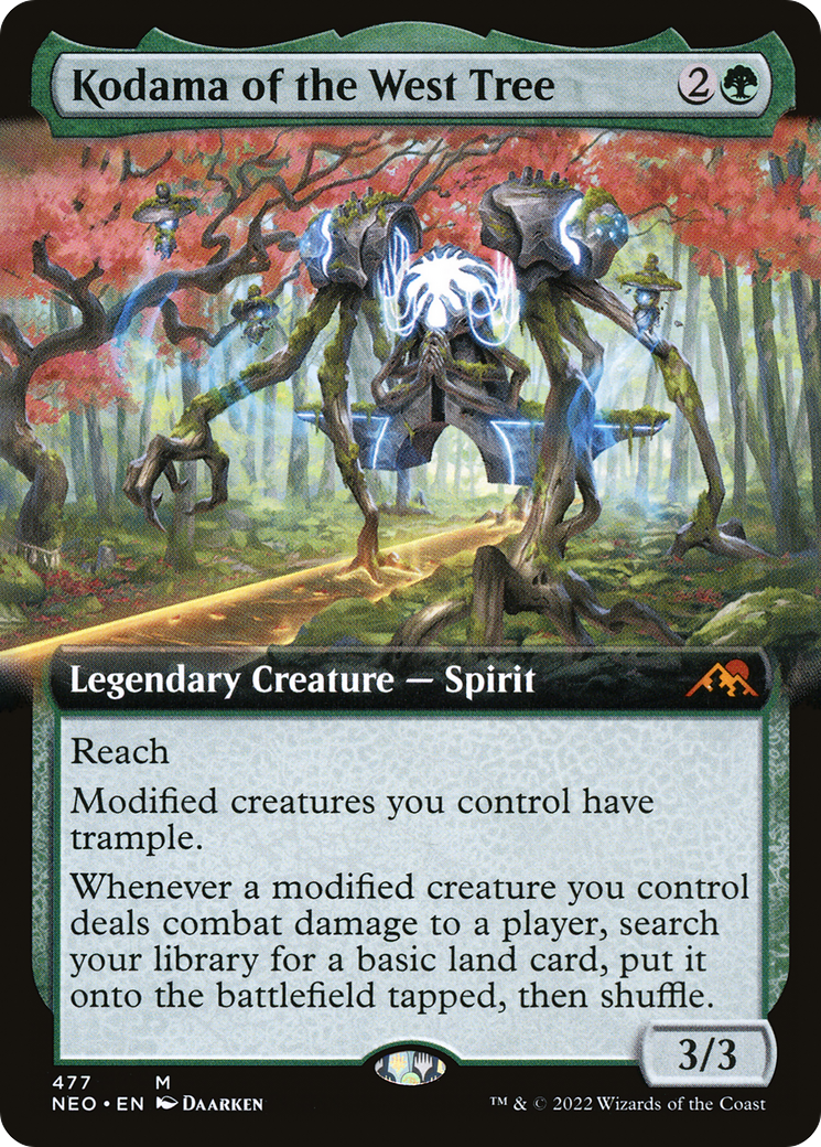 Kodama of the West Tree (Extended Art) [Kamigawa: Neon Dynasty] | Grognard Games