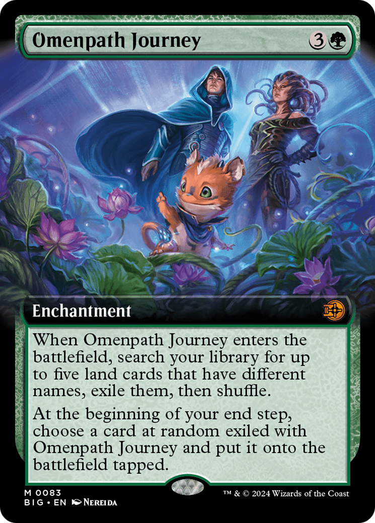 Omenpath Journey (Extended Art) [Outlaws of Thunder Junction: The Big Score] | Grognard Games