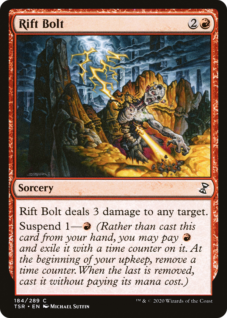 Rift Bolt [Time Spiral Remastered] | Grognard Games