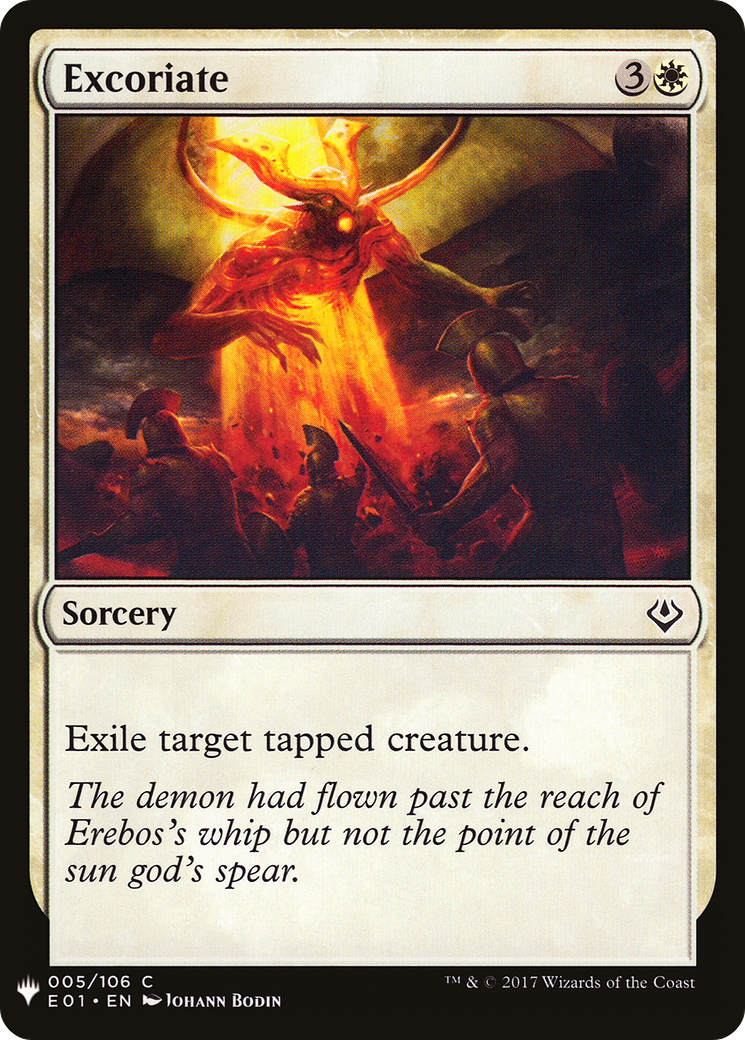 Excoriate [Mystery Booster] | Grognard Games