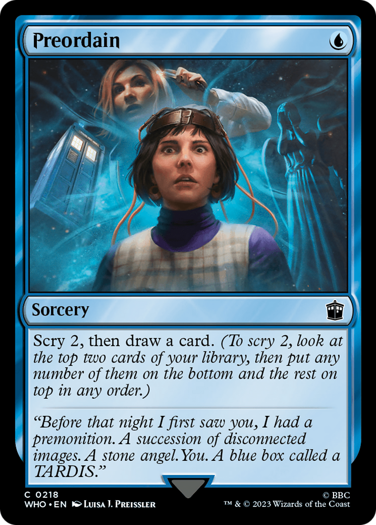 Preordain [Doctor Who] | Grognard Games