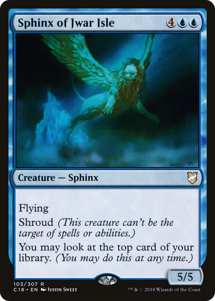 Sphinx of Jwar Isle [Commander 2018] | Grognard Games