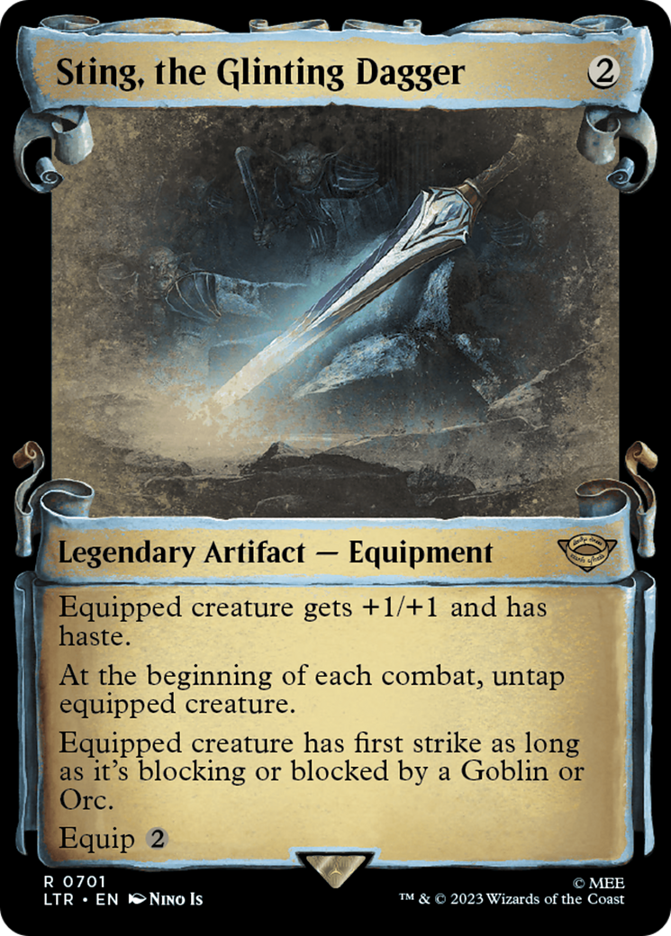 Sting, the Glinting Dagger [The Lord of the Rings: Tales of Middle-Earth Showcase Scrolls] | Grognard Games