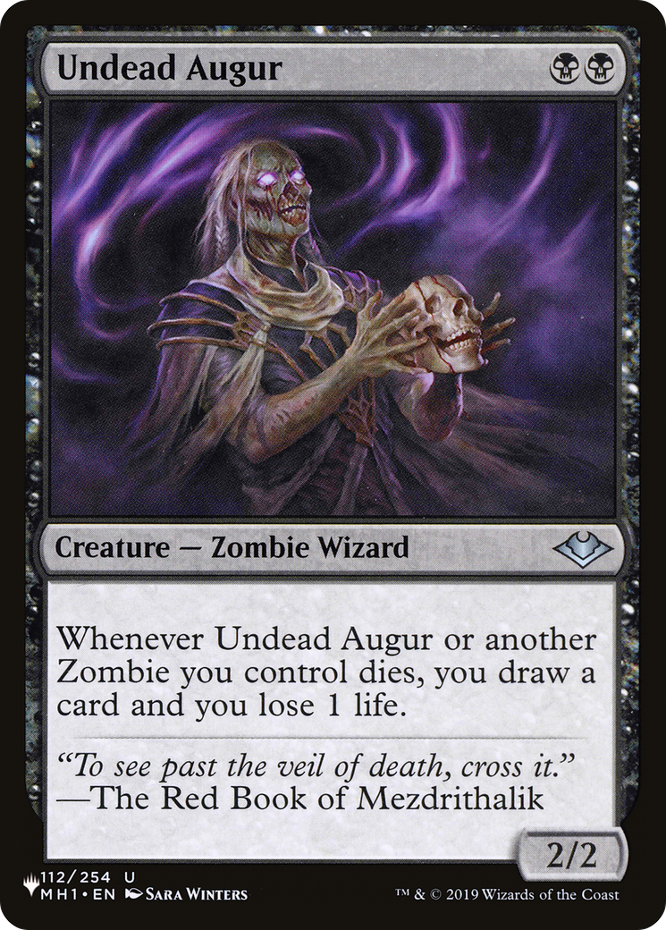 Undead Augur [The List Reprints] | Grognard Games