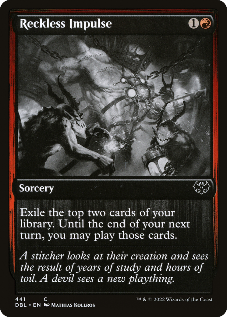 Reckless Impulse [Innistrad: Double Feature] | Grognard Games