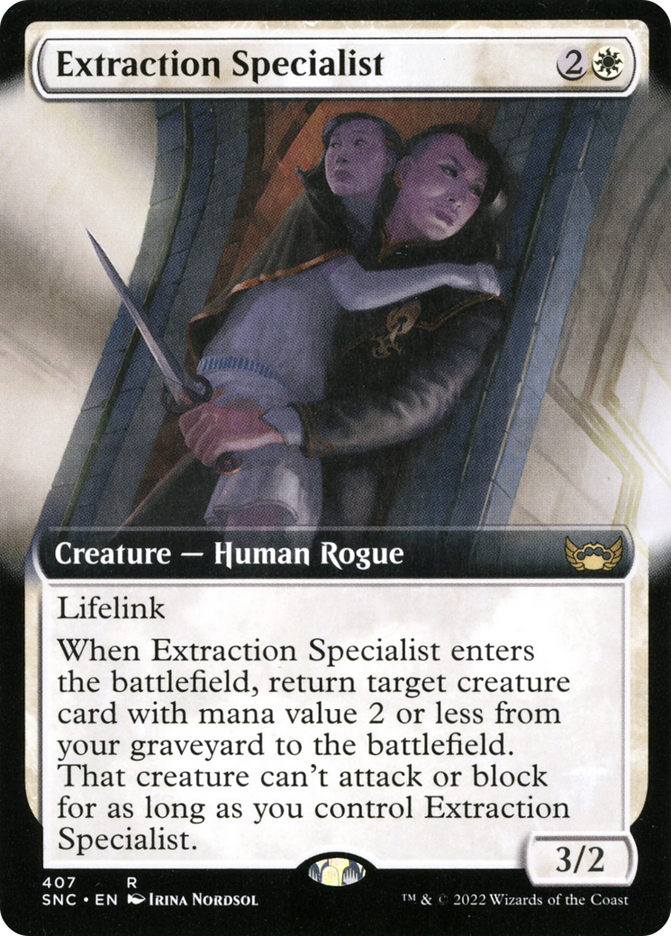 Extraction Specialist (Extended Art) [Streets of New Capenna] | Grognard Games