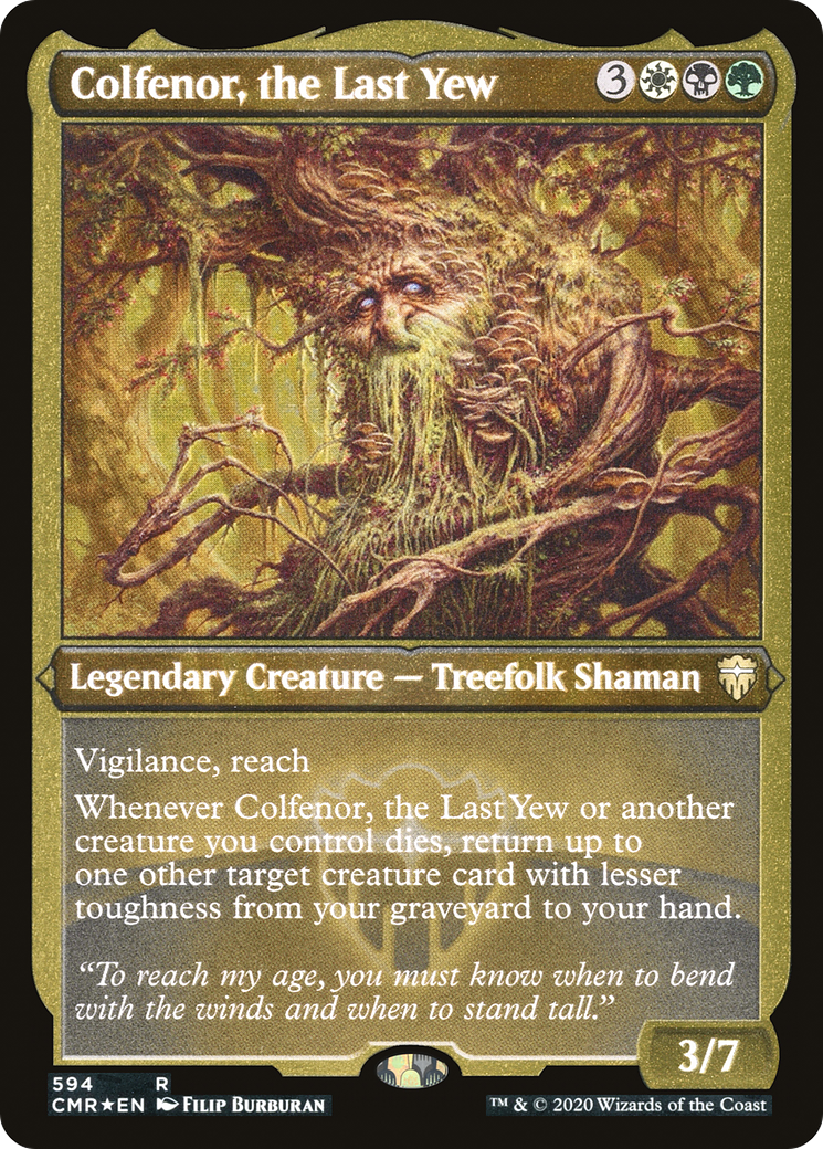 Colfenor, the Last Yew (CMR-594) - Commander Legends Foil | Grognard Games