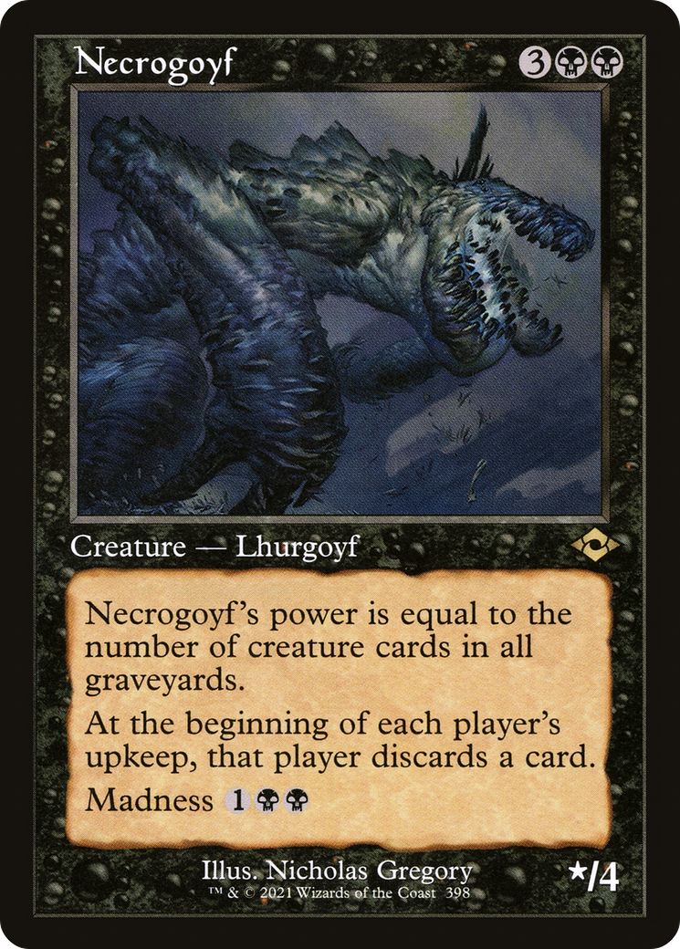 Necrogoyf (Retro) [Modern Horizons 2] | Grognard Games