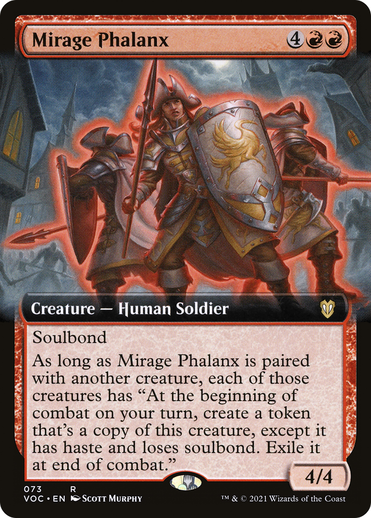 Mirage Phalanx (Extended) [Innistrad: Crimson Vow Commander] | Grognard Games