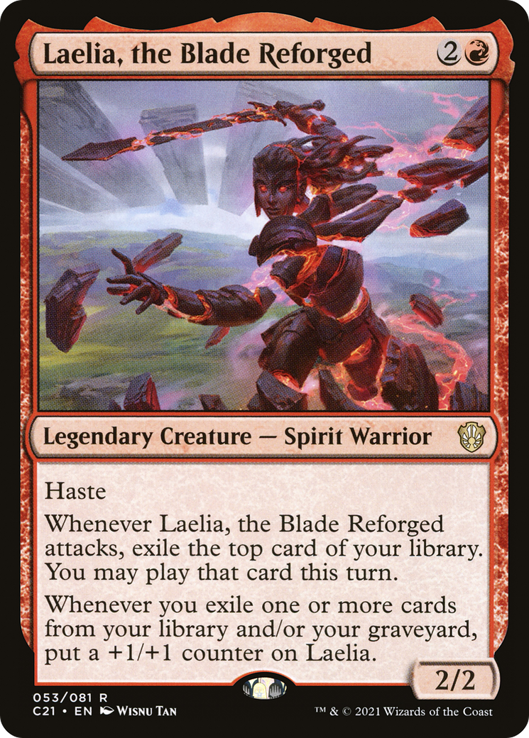 Laelia, the Blade Reforged [Commander 2021] | Grognard Games