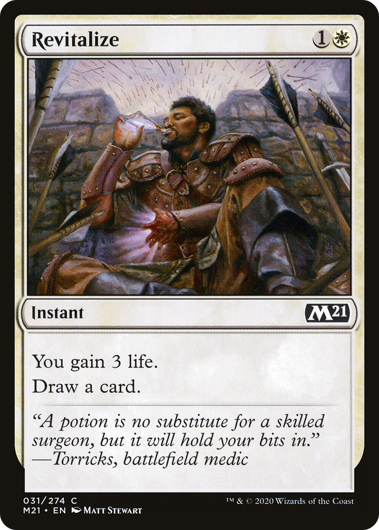 Revitalize (M21-031) - Core Set 2021 Foil | Grognard Games
