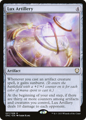 Lux Artillery [Phyrexia: All Will Be One Commander] | Grognard Games