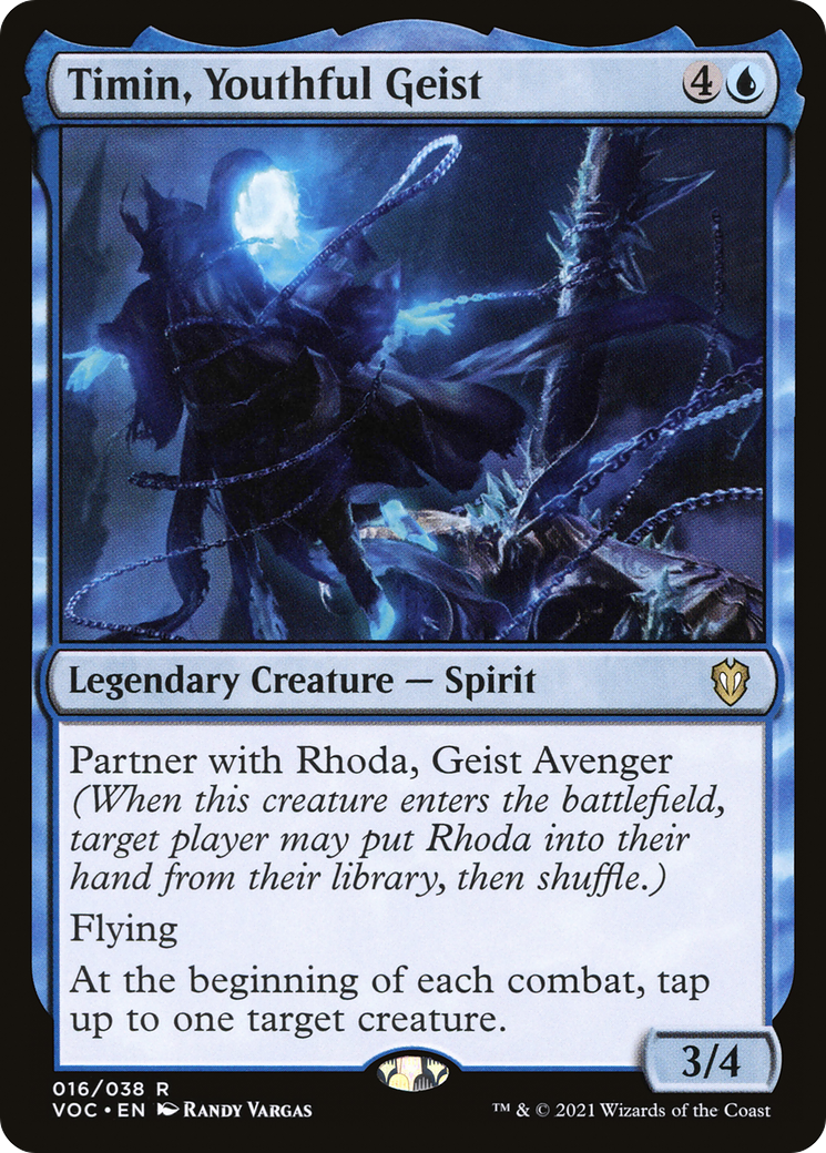 Timin, Youthful Geist [Innistrad: Crimson Vow Commander] | Grognard Games