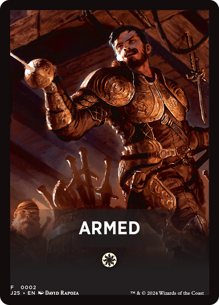 Armed Theme Card [Foundations Jumpstart Front Cards] | Grognard Games