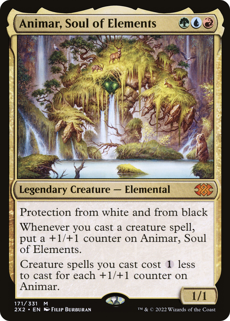 Animar, Soul of Elements [Double Masters 2022] | Grognard Games