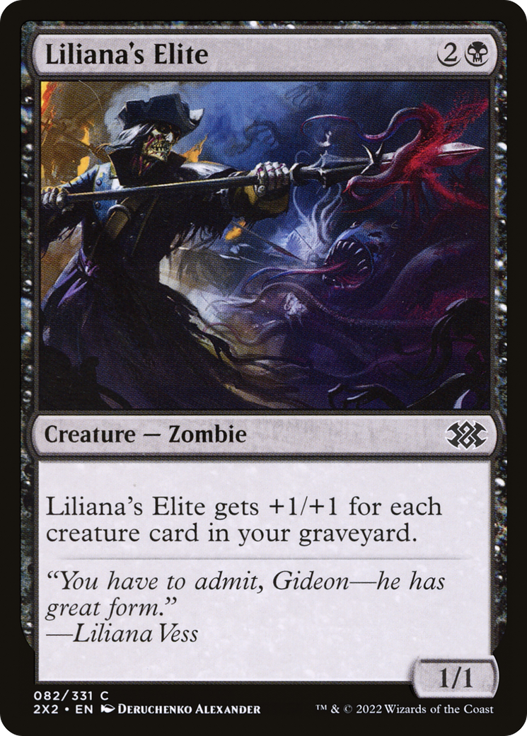 Liliana's Elite [Double Masters 2022] | Grognard Games