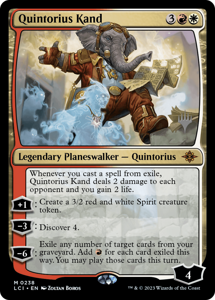 Quintorius Kand (Promo Pack) [The Lost Caverns of Ixalan Promos] | Grognard Games