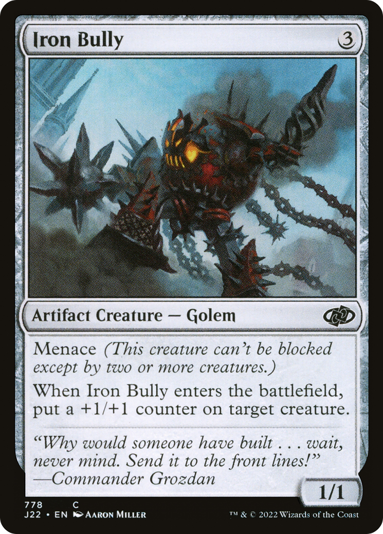 Iron Bully [Jumpstart 2022] | Grognard Games