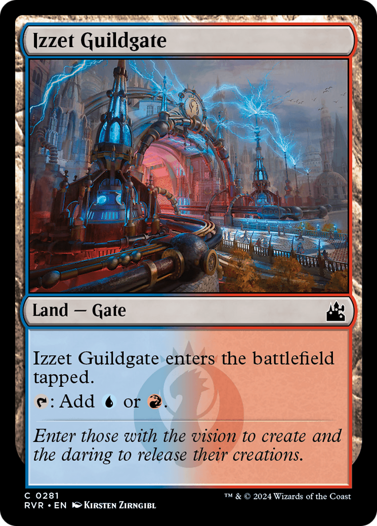 Izzet Guildgate [Ravnica Remastered] | Grognard Games