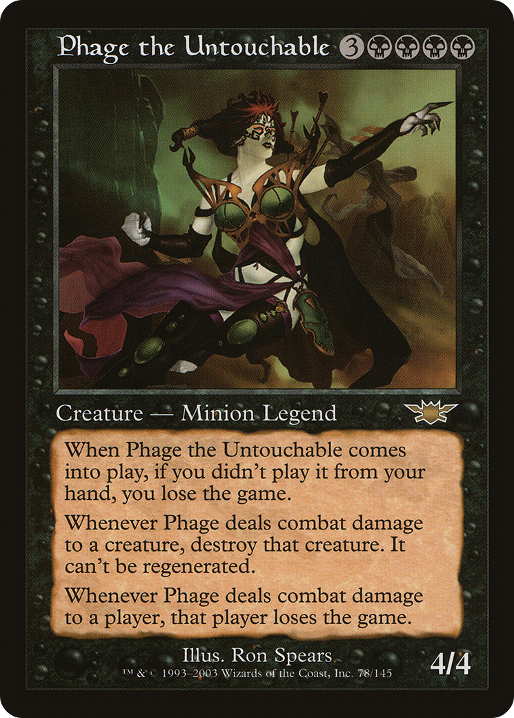 Phage the Untouchable [Legions] | Grognard Games