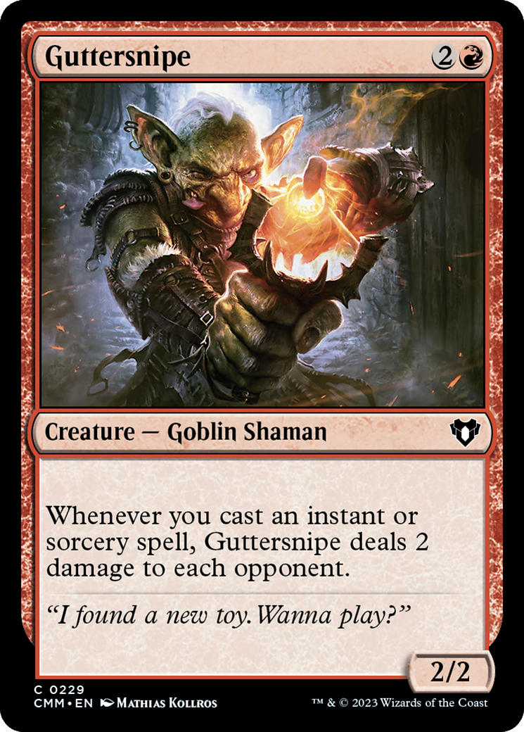Guttersnipe [Commander Masters] | Grognard Games