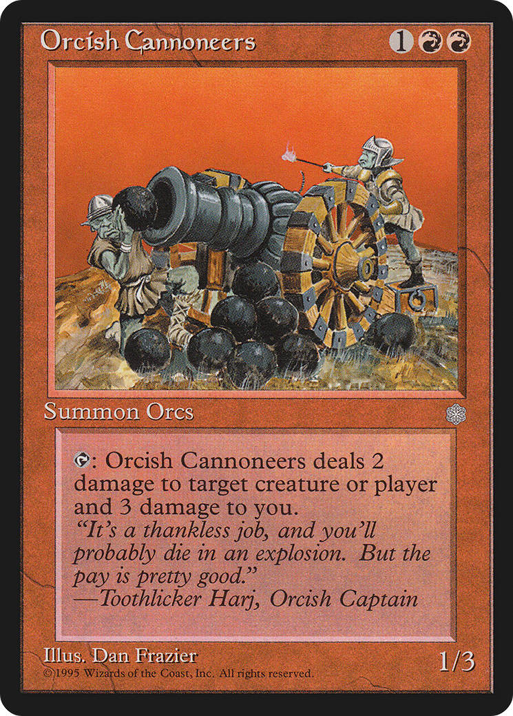 Orcish Cannoneers [Ice Age] | Grognard Games