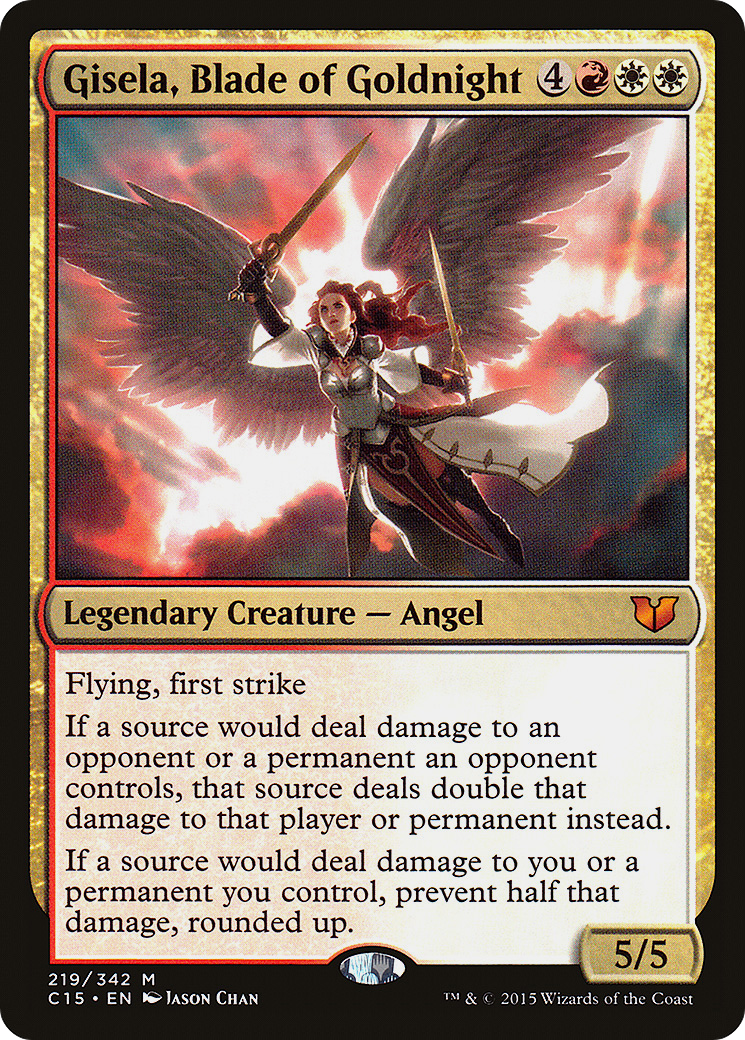 Gisela, Blade of Goldnight (C15-219) - Commander 2015 | Grognard Games