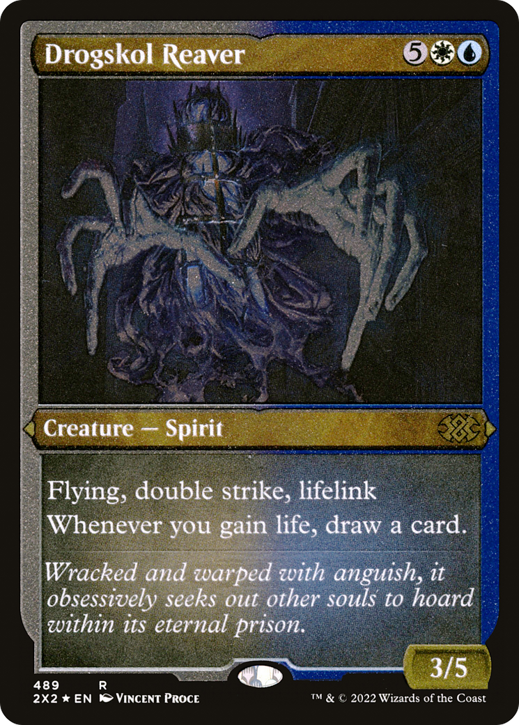 Drogskol Reaver (Foil Etched) (2X2-489) - Double Masters 2022 Foil | Grognard Games