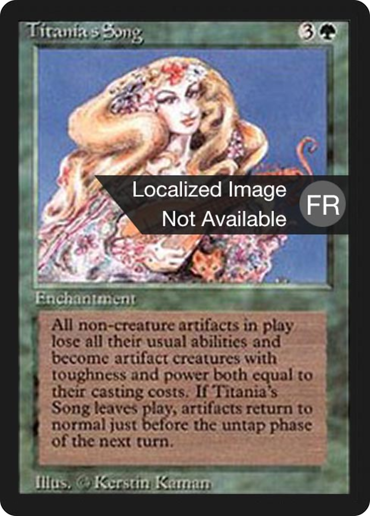 Titania's Song [Foreign Black Border] | Grognard Games