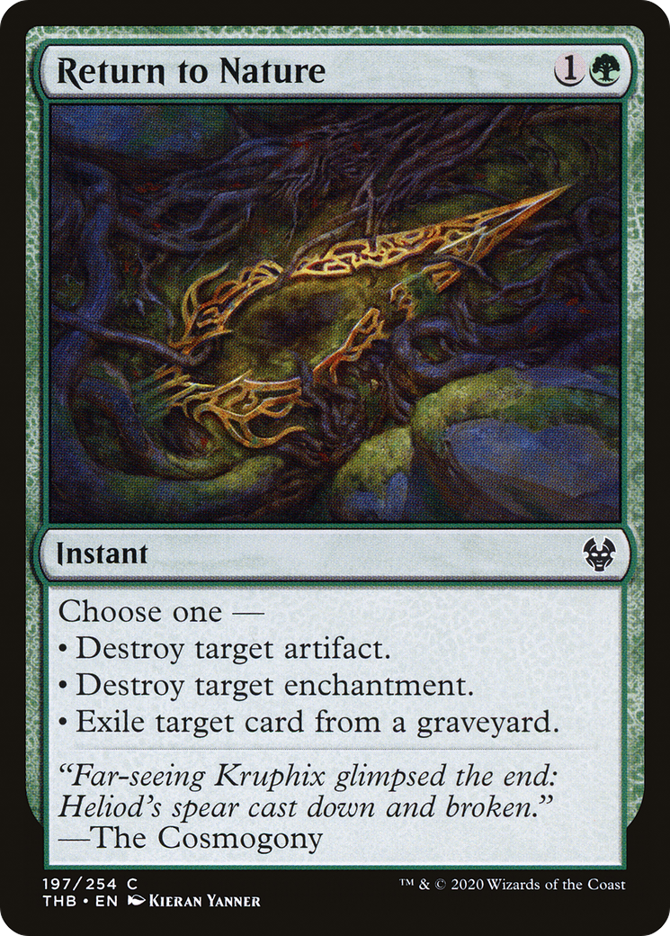 Return to Nature [Theros Beyond Death] | Grognard Games