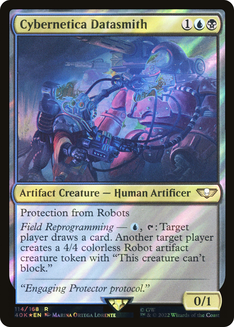 Cybernetica Datasmith (Surge Foil) [Universes Beyond: Warhammer 40,000] | Grognard Games