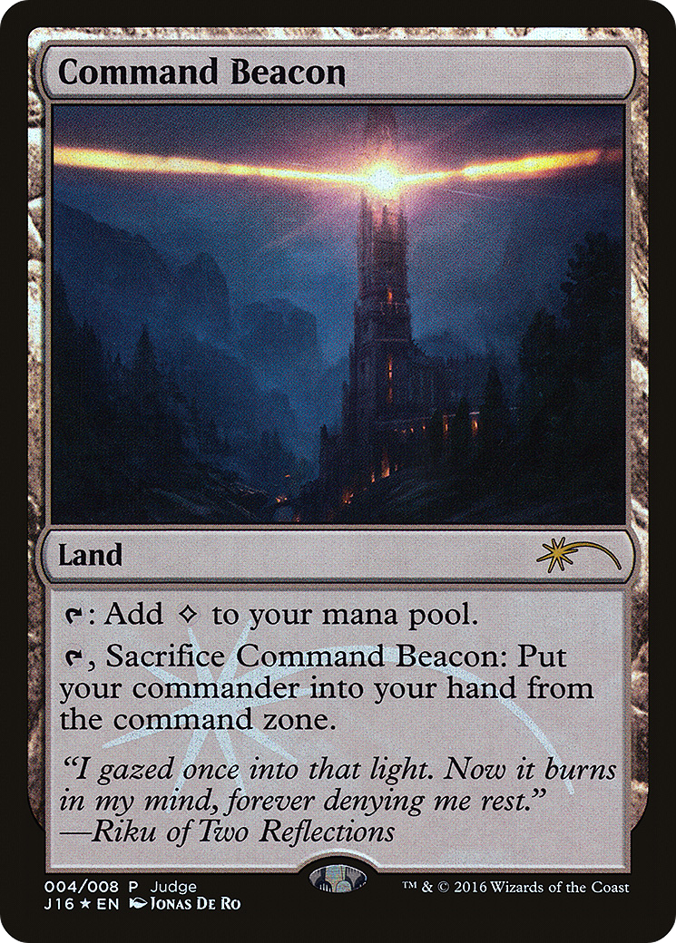 Command Beacon [Judge Gift Cards 2016] | Grognard Games