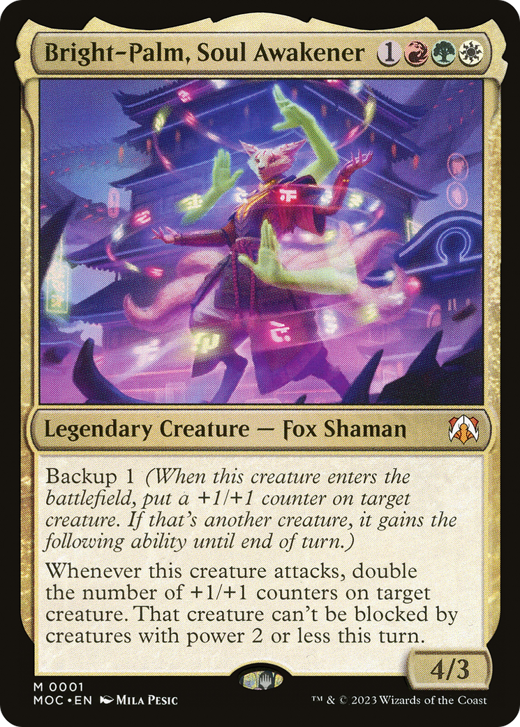Bright-Palm, Soul Awakener [March of the Machine Commander] | Grognard Games