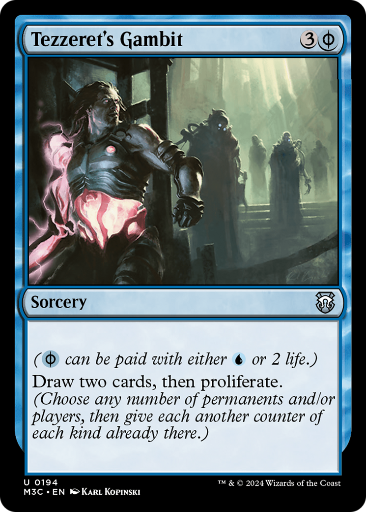 Tezzeret's Gambit (M3C-194) - Modern Horizons 3 Commander Foil | Grognard Games