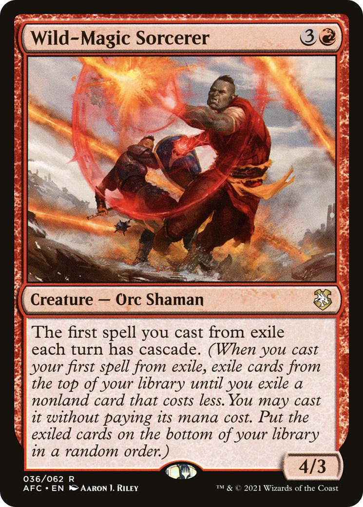 Wild-Magic Sorcerer [Dungeons & Dragons: Adventures in the Forgotten Realms Commander] | Grognard Games