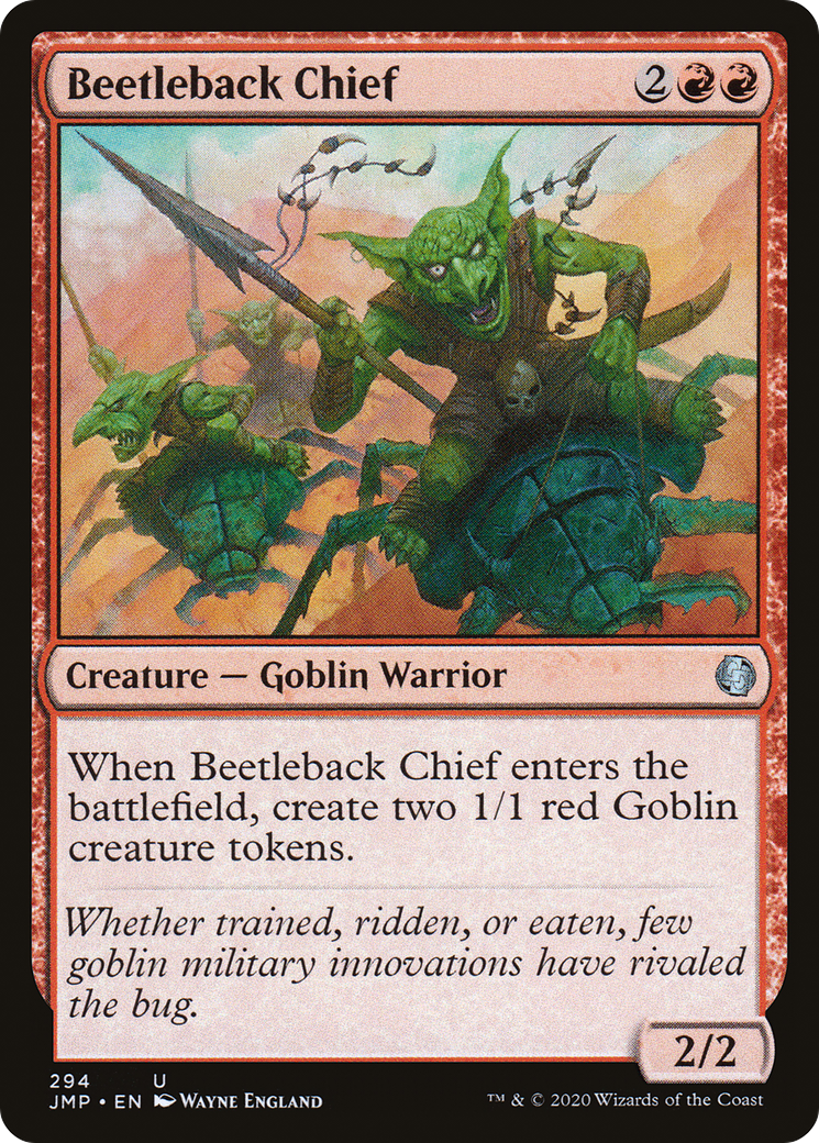 Beetleback Chief [Jumpstart] | Grognard Games