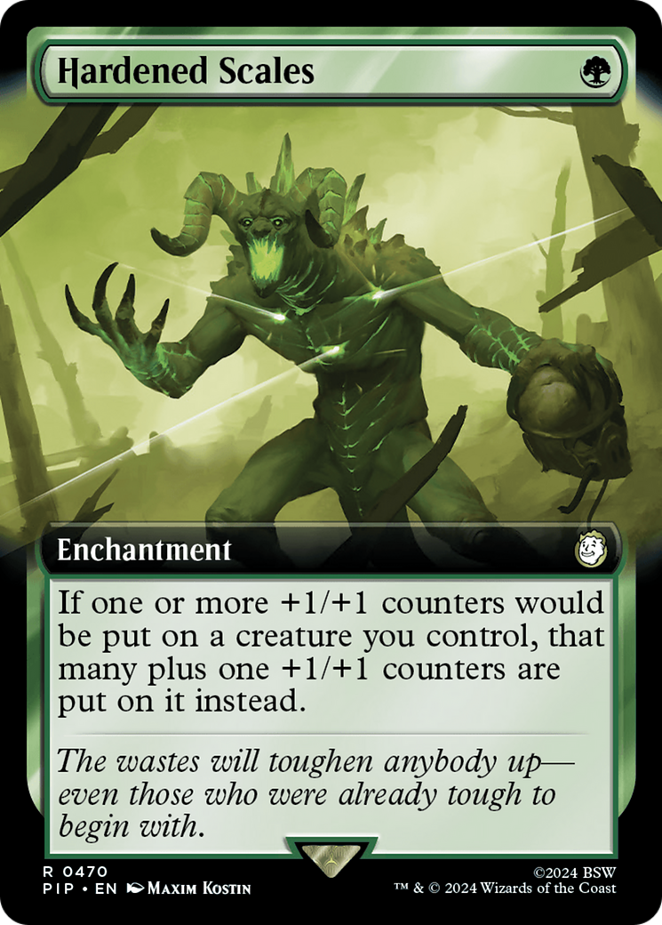 Hardened Scales (Extended Art) [Fallout] | Grognard Games