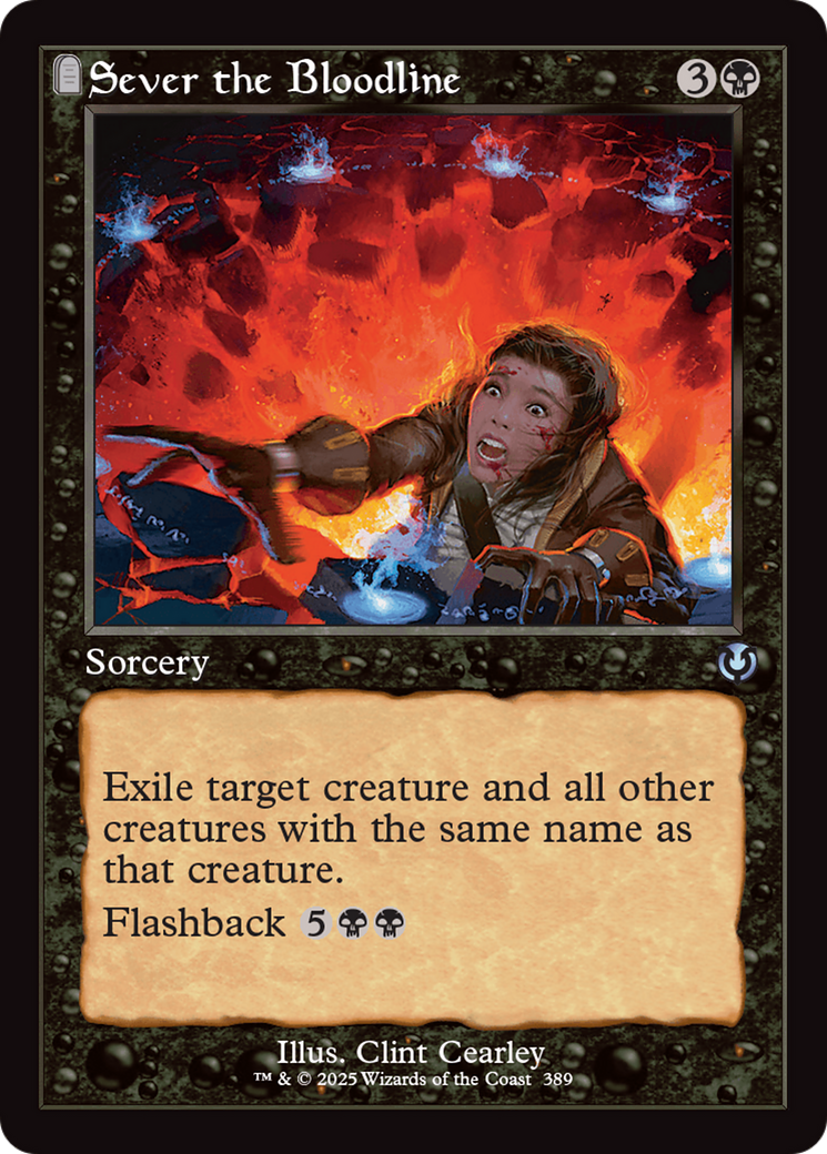 Sever the Bloodline (Retro Frame) [Innistrad Remastered] | Grognard Games