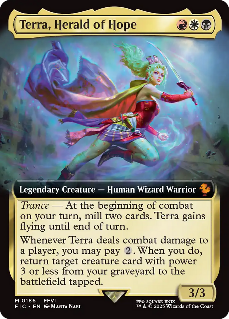 Terra, Herald of Hope (Extended Art) [FINAL FANTASY Commander] | Grognard Games