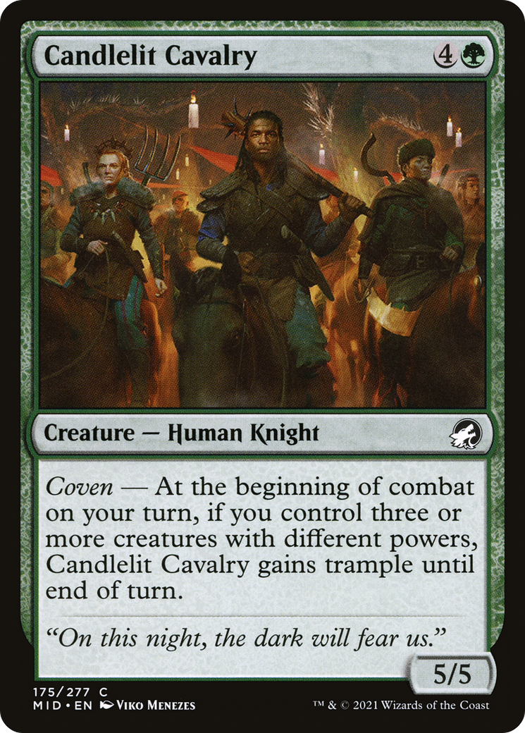 Candlelit Cavalry [Innistrad: Midnight Hunt] | Grognard Games