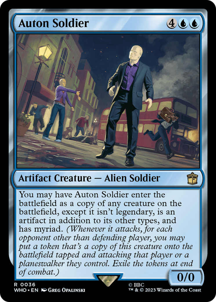 Auton Soldier [Doctor Who] | Grognard Games