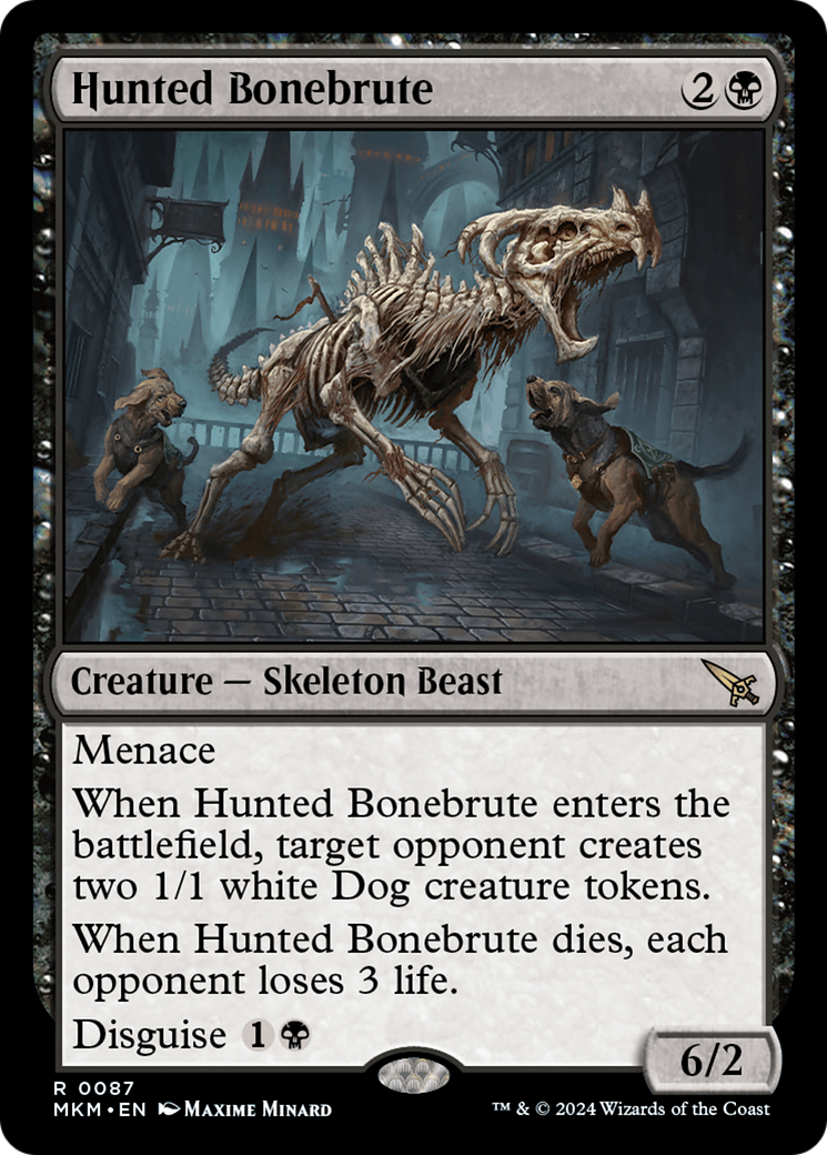 Hunted Bonebrute [Murders at Karlov Manor] | Grognard Games