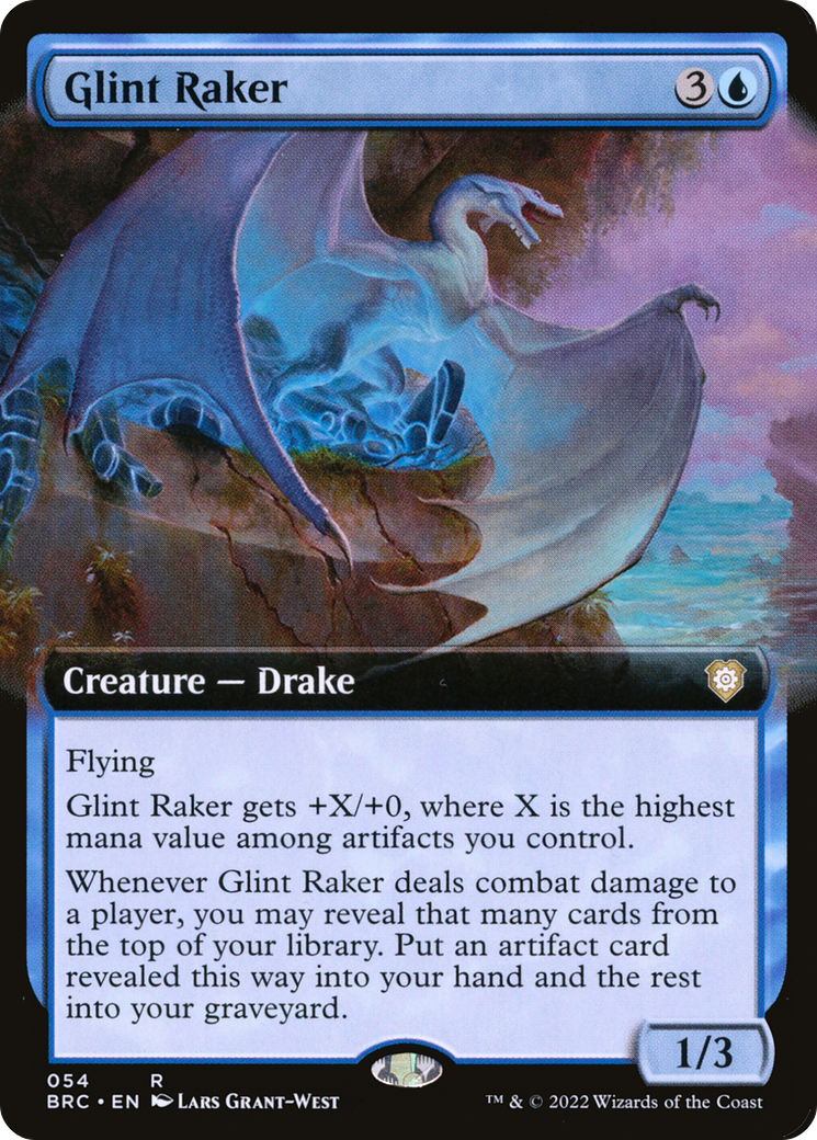 Glint Raker (Extended Art) [The Brothers' War Commander] | Grognard Games