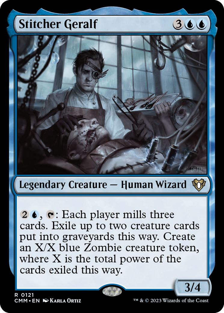 Stitcher Geralf [Commander Masters] | Grognard Games