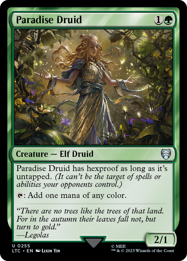 Paradise Druid [The Lord of the Rings: Tales of Middle-Earth Commander] | Grognard Games