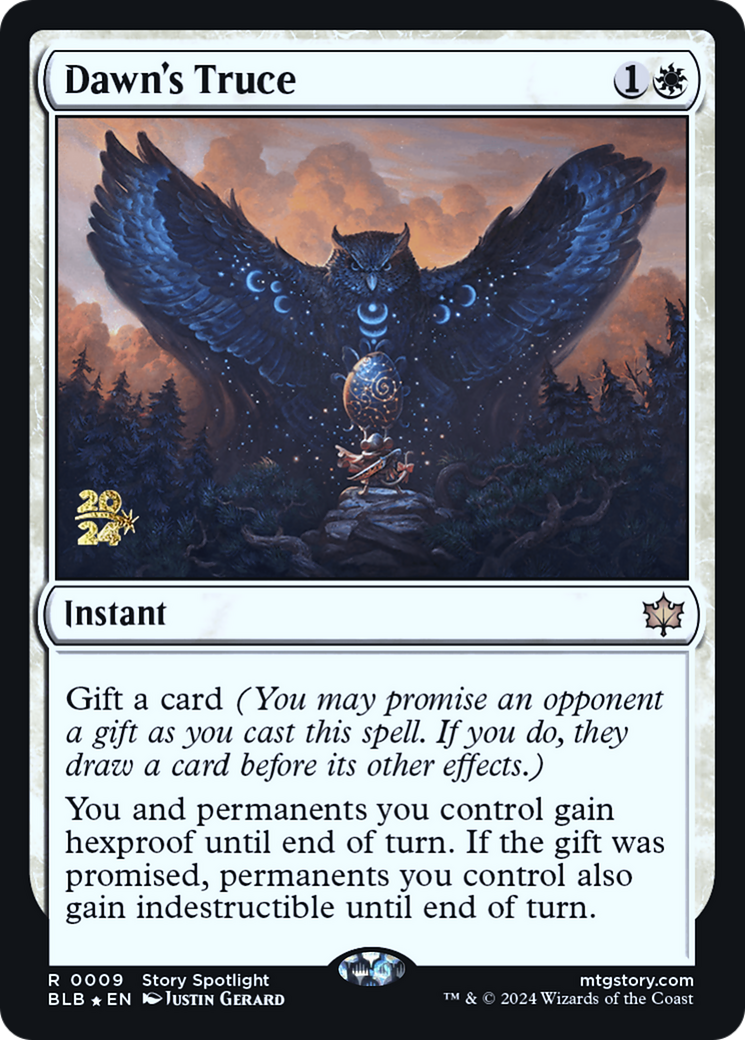 Dawn's Truce [Bloomburrow Prerelease Promos] | Grognard Games